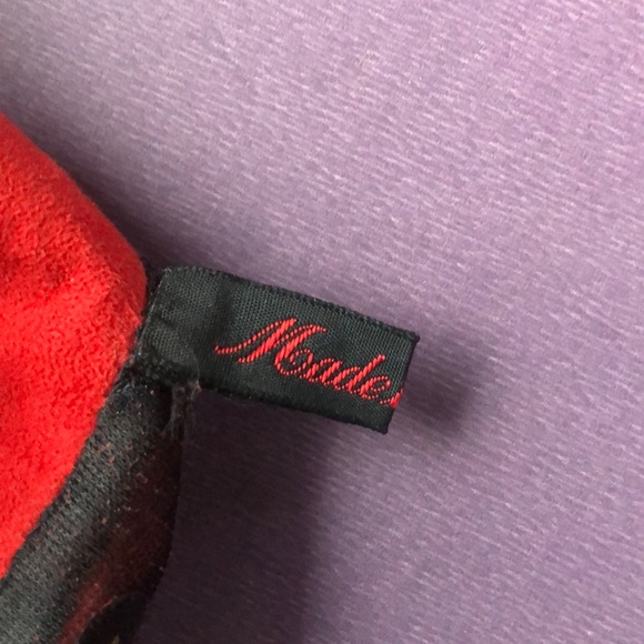 Vintage Paloma Picasso Red Suede Gloves Tassles! - Picture 7 of 8